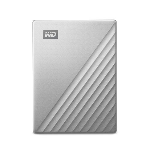 WDBC3C0020BSL-WESN disco duro externo 2 TB USB Tipo C 3.2 Gen 1 (3.1 Gen 1) Plata