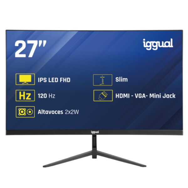 Monitor 27" IPS 1ms FHD 120Hz VGA HDMI +Altavoces