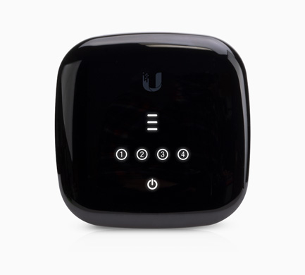 UF-WIFI router inalámbrico Gigabit Ethernet Negro