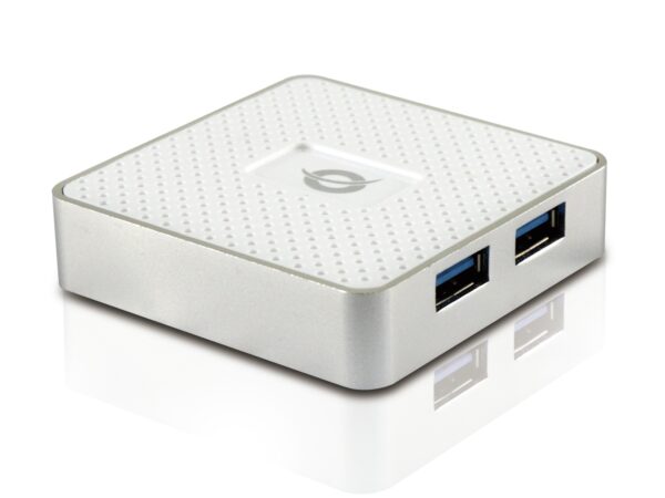 HUBBIES03W USB 3.2 Gen 1 (3.1 Gen 1) Type-A 5000 Mbit/s Blanco
