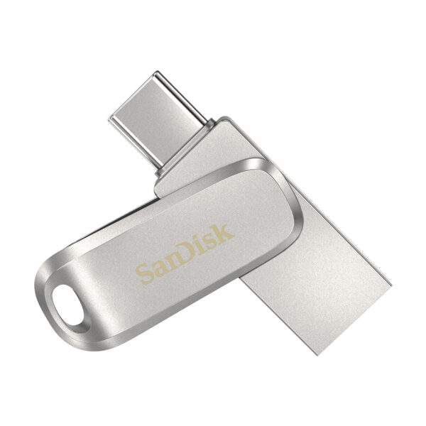 Ultra Dual Drive Luxe unidad flash USB 256 GB USB Type-A / USB Type-C 3.2 Gen 1 (3.1 Gen 1) Acero inoxidable