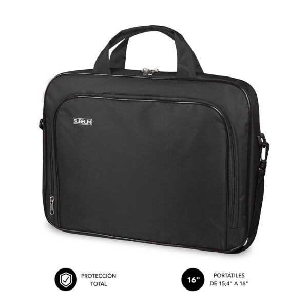 Maletín Ordenador Oxford Laptop Bag 15,4-16" Black