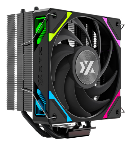 THERMAX 4, DISIPADOR CPU,4 HEATPIPES, VENTILADOR VORTEX ALTO RENDIMIENTO, 120MM, NEGRO