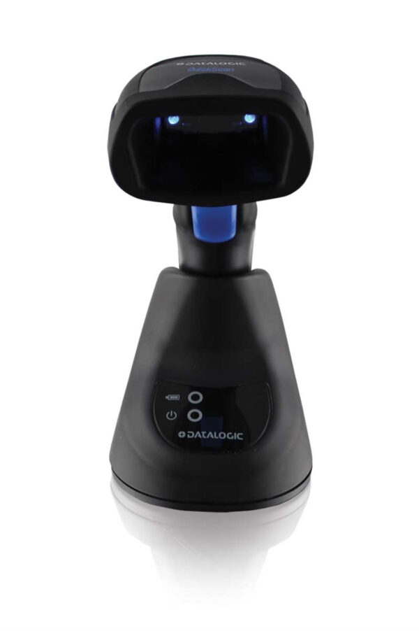 QM2500-BK-433 lector de código de barras Lector de códigos de barras portátil 2D Negro