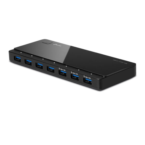 UH700 hub de interfaz USB 3.2 Gen 1 (3.1 Gen 1) Micro-B 5000 Mbit/s Negro