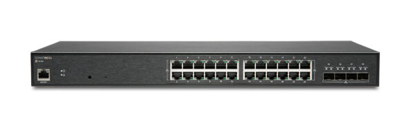 SWS14-24 Gestionado L2 Gigabit Ethernet (10/100/1000) 1U Negro