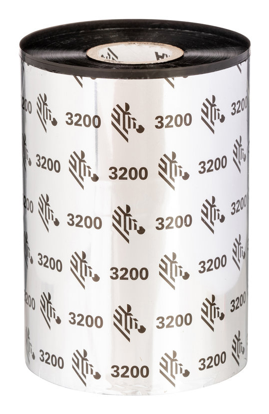 3200 Wax/Resin cinta térmica 300 m Negro