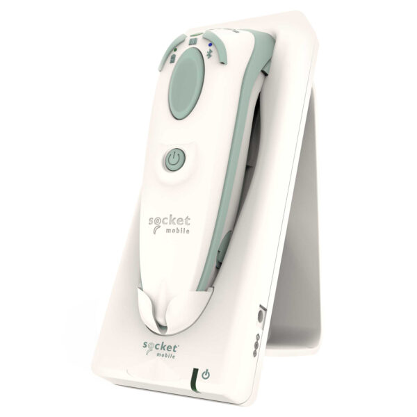 DuraScan D745 Lector de códigos de barras portátil 1D/2D Verde, Blanco