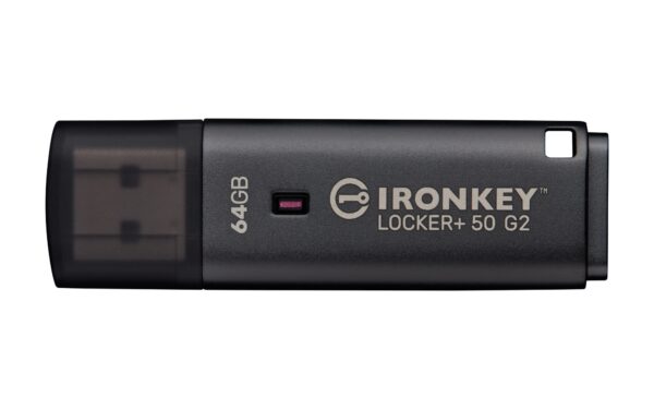 IronKey 64GB Locker Plus 50 G2, FIPS 197, AES-256