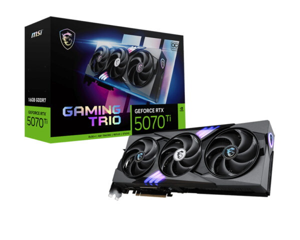 GAMING GeForce RTX 5070 Ti 16G TRIO OC NVIDIA 16 GB GDDR7