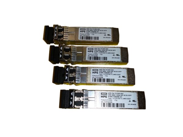 MSA 10Gb SFP+ Short Range 4-pack iSCSI Transceiver Bundle
