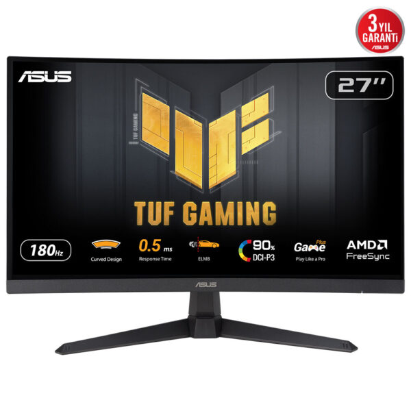 TUF Gaming VG27WQ3B pantalla para PC 68,6 cm (27") 2560 x 1440 Pixeles Quad HD LCD Negro