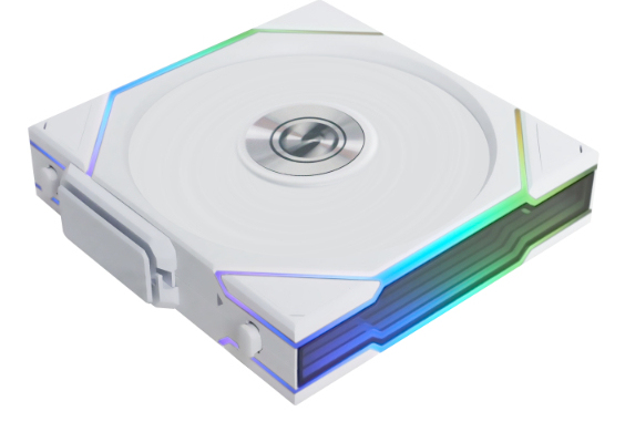 Uni Fan TL Wireless Lüfter ARGB PWM - 120 mm weiß Carcasa del ordenador Ventilador 12 cm Blanco 1 pieza(s)