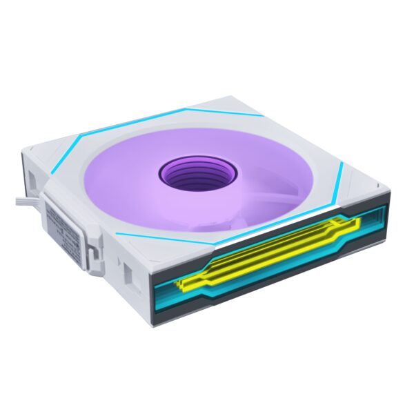 Uni Fan 14SLIN1W1W Carcasa del ordenador Ventilador 14 cm Blanco 1 pieza(s)