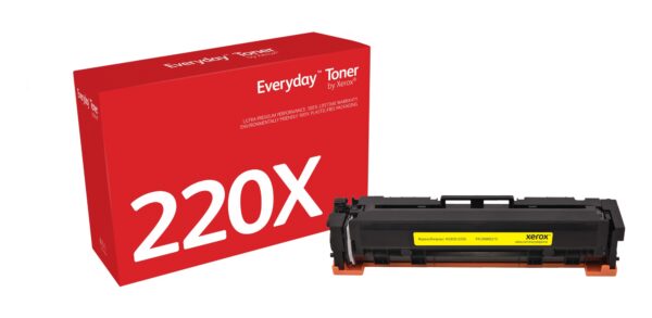 Everyday Toner EverydayAmarillo di Xerox compatibile con HP 220X (W2202X), Capacidad alta