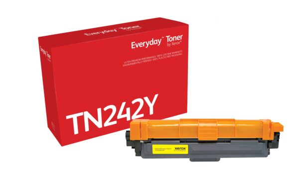 Everyday El tóner Everyday Amarillo de Xerox es compatible con Brother TN242Y, Capacidad estándar