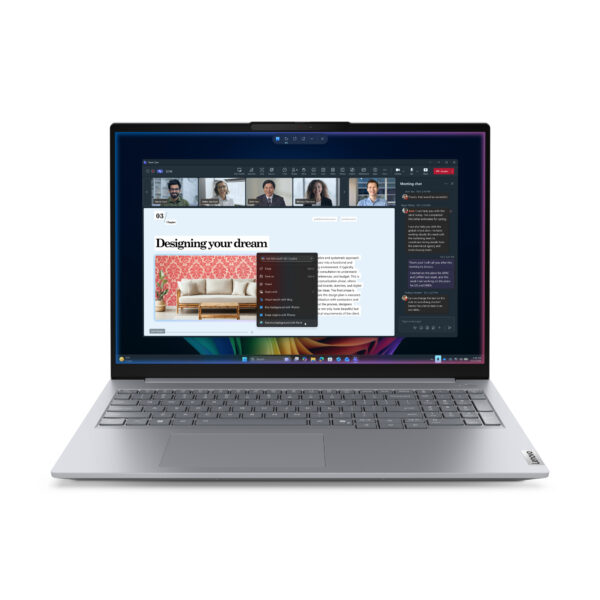 ThinkBook 16 G9 IPL Copilot+ PC Intel Core Ultra 5 325 Portátil 40,6 cm (16") WUXGA 32 GB DDR5-SDRAM 512 GB SSD Wi-Fi 7 (802.11be) Windows 11 Pro Español Gris