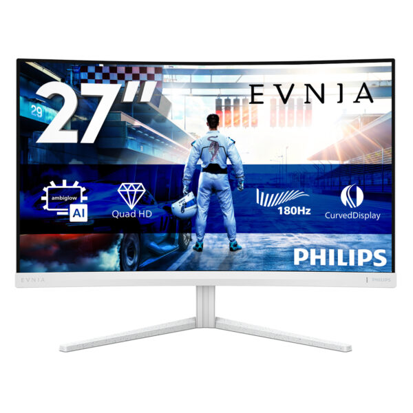 Evnia 5000 27M2C5501/00 pantalla para PC 68,6 cm (27") 2560 x 1440 Pixeles Quad HD LCD Blanco