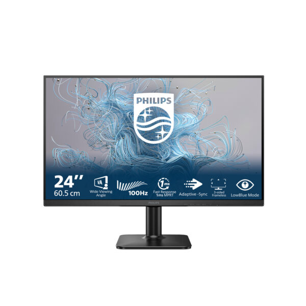 1000 series 24E2N1100LB/00 pantalla para PC 60,5 cm (23.8") 1920 x 1080 Pixeles Full HD LCD Negro
