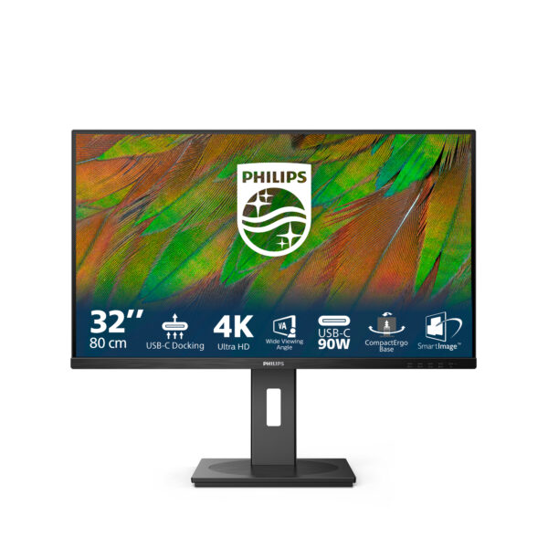 3000 series 32B1U3900/00 pantalla para PC 80 cm (31.5") 3840 x 2160 Pixeles 4K Ultra HD LCD Negro