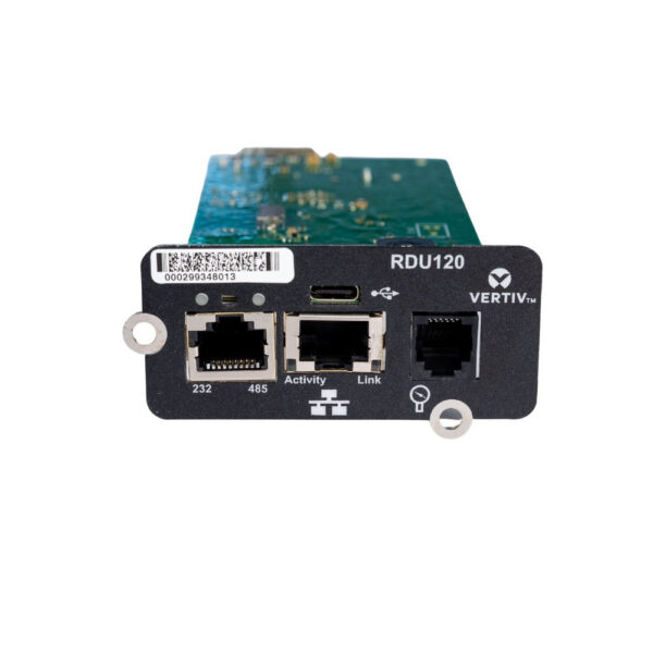 Liebert IntelliSlot RDU120 Interno Ethernet 1000 Mbit/s