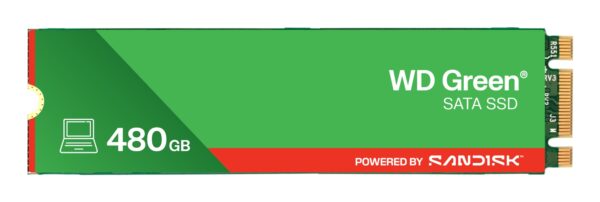 Green WDS480G3G0B 480 GB M.2 Serial ATA III