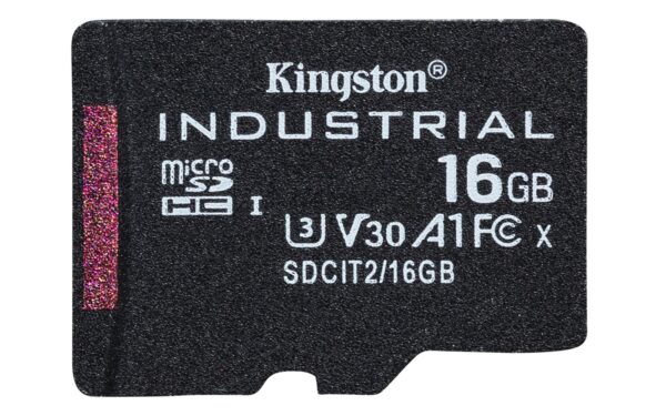 Tarjeta 16GB microSDHC Industrial C10 A1 pSLC paquete individual sin adaptador