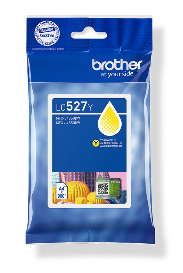 LC527Y cartucho de tinta 1 pieza(s) Original Amarillo
