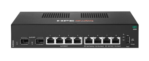 Aruba Networking CX 6000 8p 10M/100M/1G 2p SFP 1G Switch