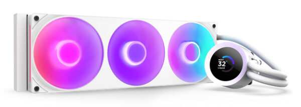 Kraken Plus 360 RGB Procesador Sistema de refrigeración líquida todo en uno Blanco 1 pieza(s)