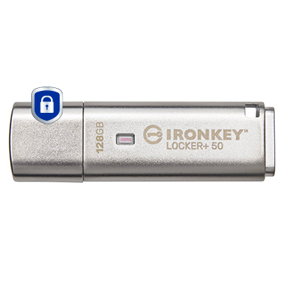 IronKey 128GB IKLP50 AES USB, w/256bit Encryption