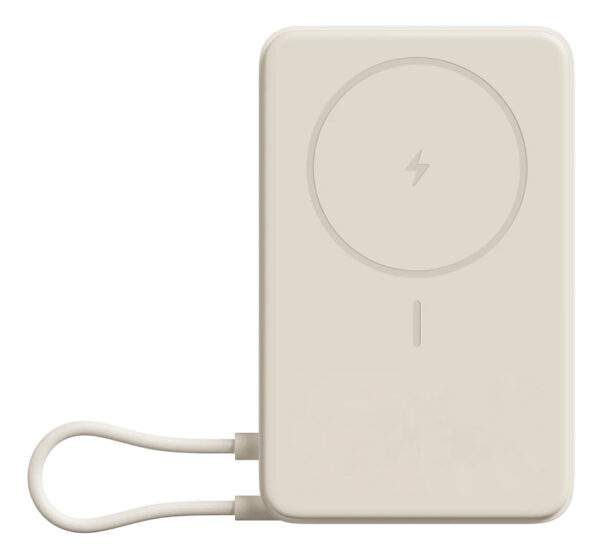 BHR08PBGL batería externa Ión de litio 5900 mAh Cargador inalámbrico Beige