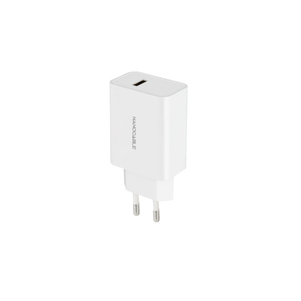Cargador USB, 5V/2.1A, Blanco