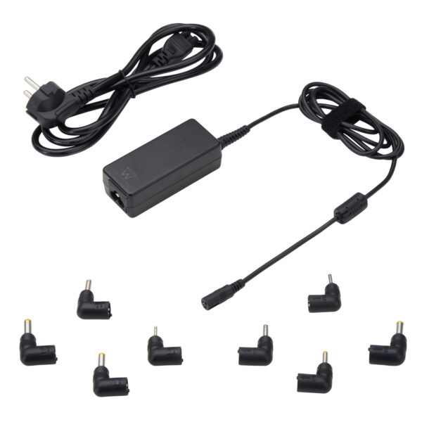 EW3963 adaptador e inversor de corriente Interior 45 W Negro