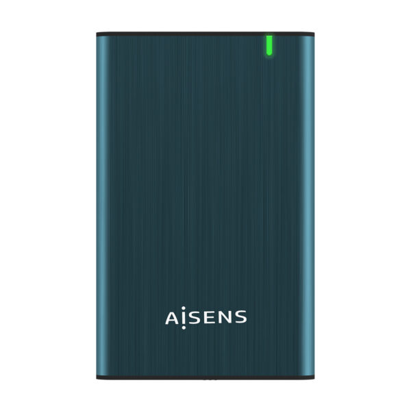 Caja Externa 2.5" ASE-2525PB 9.5 mm SATA A USB 3.0/USB 3.1 Gen1, Azul Pacifico