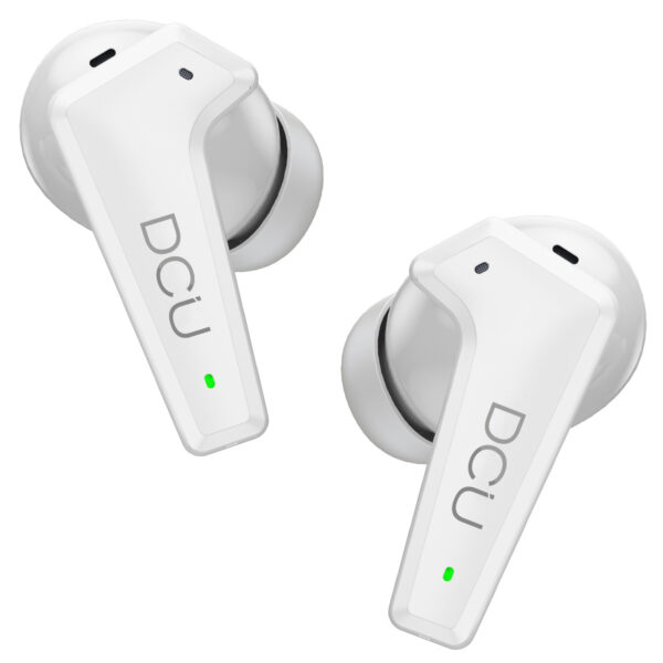34152045 auricular y casco Auriculares True Wireless Stereo (TWS) gancho de oreja Llamadas/Música Blanco
