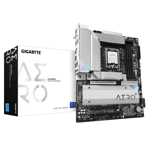 Z790 AERO G Placa base - Soporta CPUs Intel Core de 14ª generación, hasta 7600MHz DDR5 (OC), 1xPCIe 5.0+4xPCIe 4.0 M.2, Wi-Fi 6E, LAN de 2.5GbE, USB 3.2 Gen 2x2