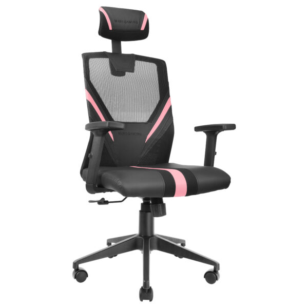 MGCERGOBPK Silla Gaming, Rosa, Grande