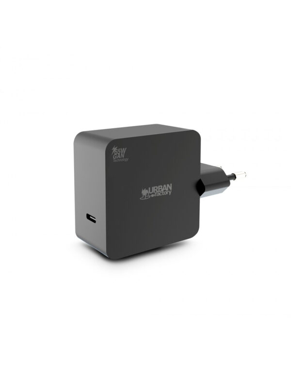 GPS65UF adaptador e inversor de corriente Interior 65 W Negro