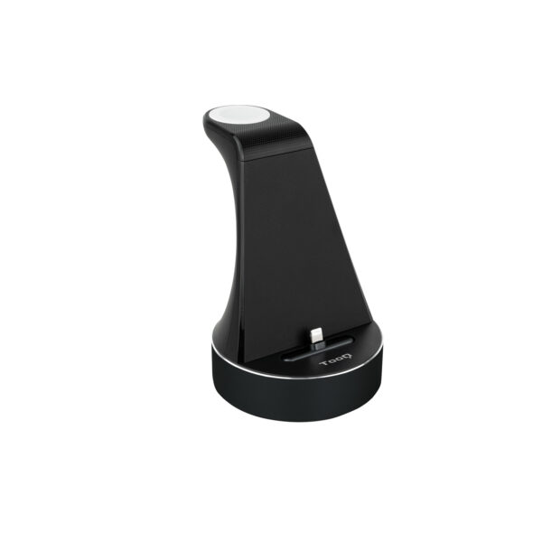 Base de Carga para Apple Watch y iPhone, Negro