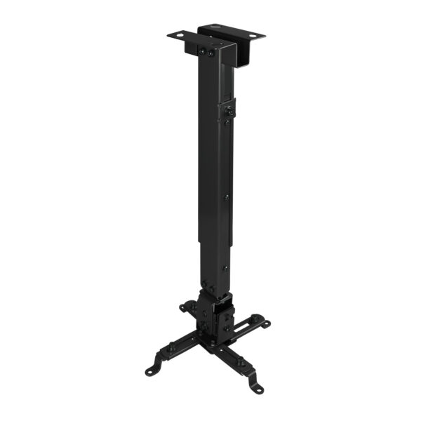 SOPORTE UNIVERSAL INCLINABLE DE TECHO PARA PROYECTOR NEGRO