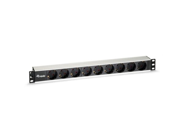 333292 unidad de distribución de energía (PDU) 9 salidas AC 1U Negro, Plata