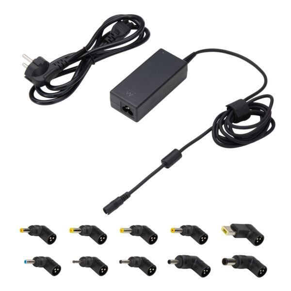 EW3968 adaptador e inversor de corriente Interior 655 W Negro