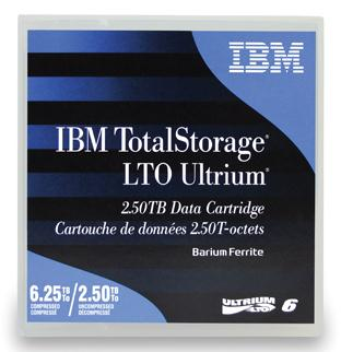 LTO Ultrium 6 Cinta de datos virgen 2,5 TB