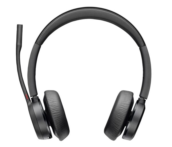 Auriculares Poly Voyager 4320 USB-C + adaptador BT700 + soporte de carga