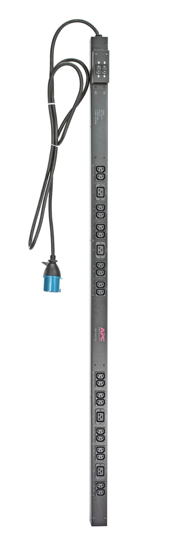 RACK PDU. BASIC. ZERO U. 32A. 230V. (20)C13 & (4)C19 unidad de distribución de energía (PDU) 24 salidas AC 0U Negro