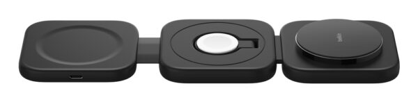 BoostCharge Pro Auriculares, Smartphone, Reloj inteligente Negro USB Cargador inalámbrico Carga rápida Interior