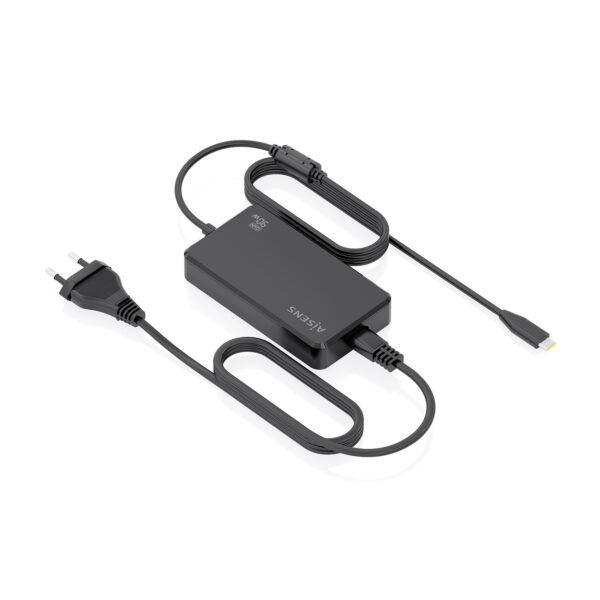 Cargador De Sobremesa GaN 90W PD3.0 1xUSB-C 1.8m, Negro