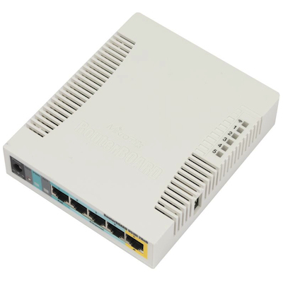 RB951Ui-2HnD Blanco Energía sobre Ethernet (PoE)