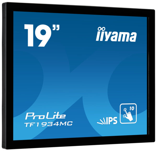 ProLite TF1934MC-B7X pantalla para PC 48,3 cm (19") 1280 x 1024 Pixeles SXGA LED Pantalla táctil Negro
